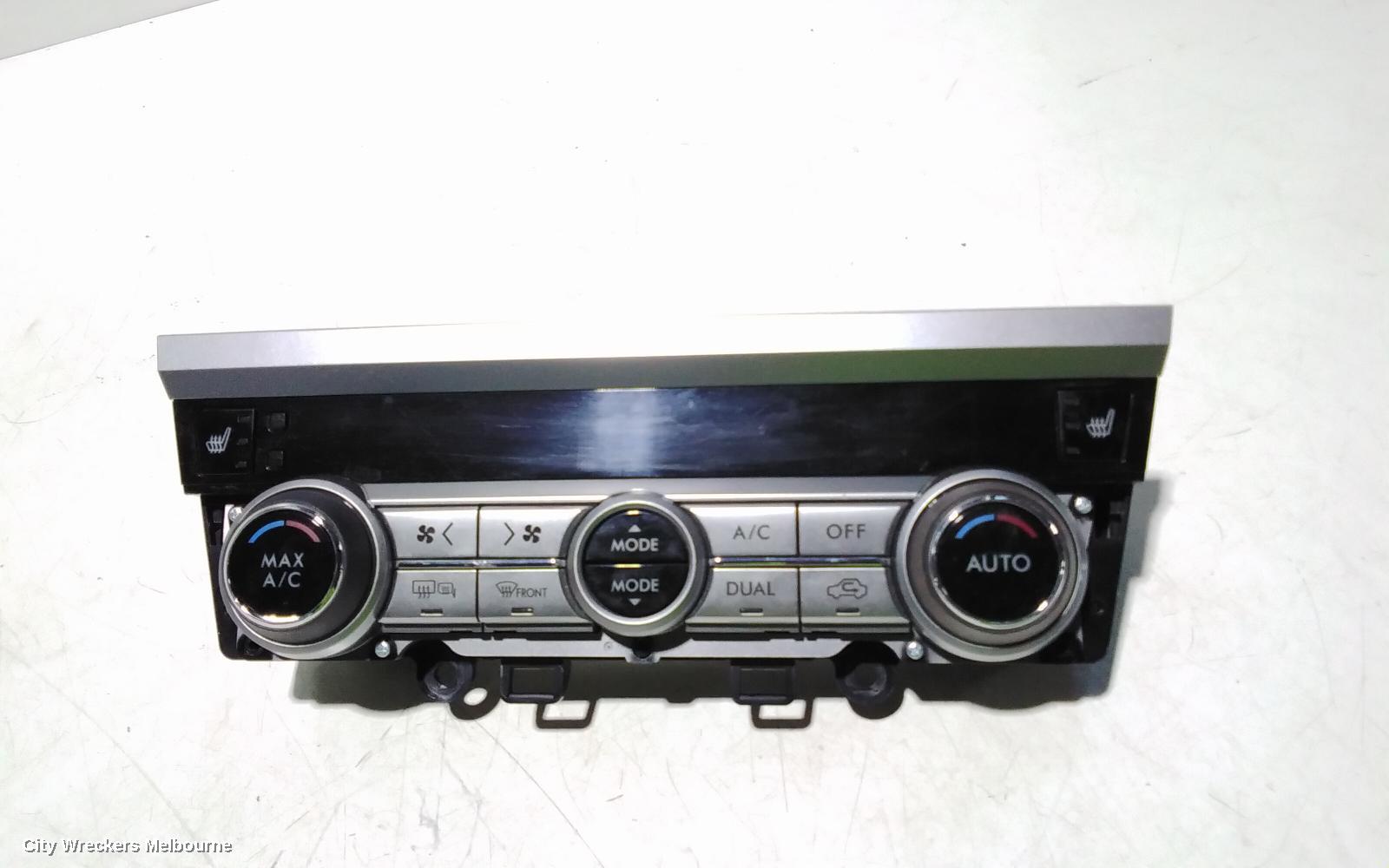 SUBARU OUTBACK HEATER/AC CONTROLS, 6TH GEN, CLIMATE CONTROL TYPE, 08/2014 - 12/2020