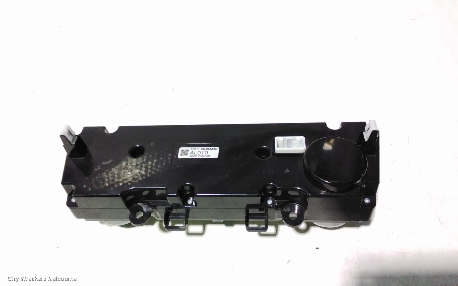 SUBARU OUTBACK HEATER/AC CONTROLS, 6TH GEN, CLIMATE CONTROL TYPE, 08/2014 - 12/2020