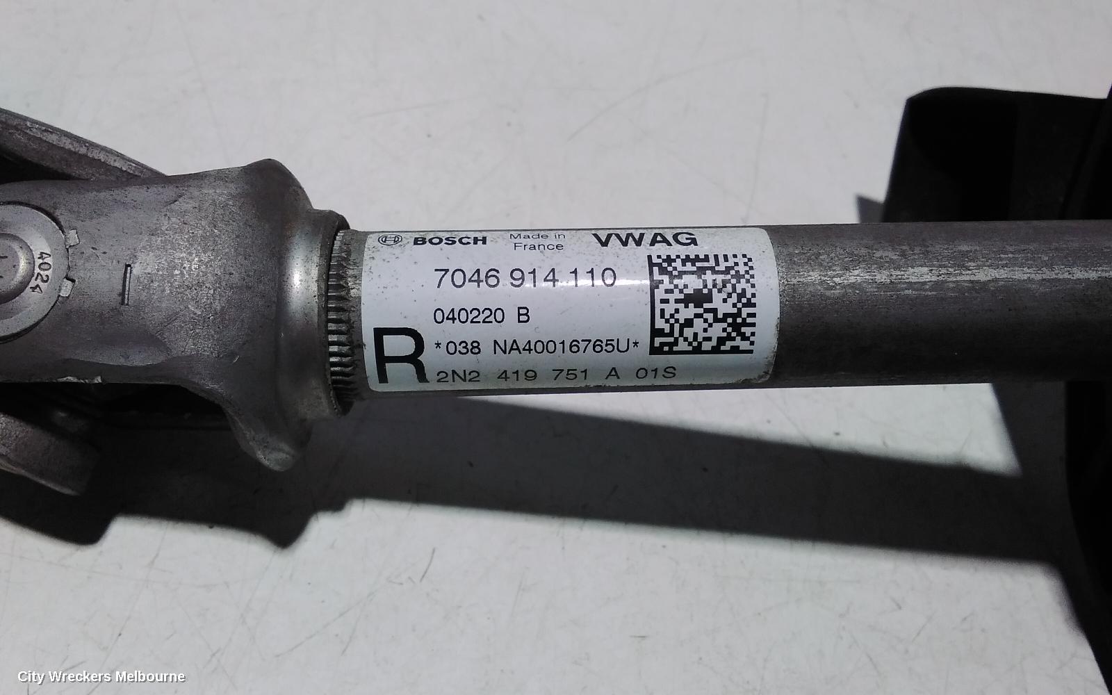 VOLKSWAGEN CRAFTER STEERING INTERMEDIATE SHAFT, SY1, 08/2017 ONWARDS