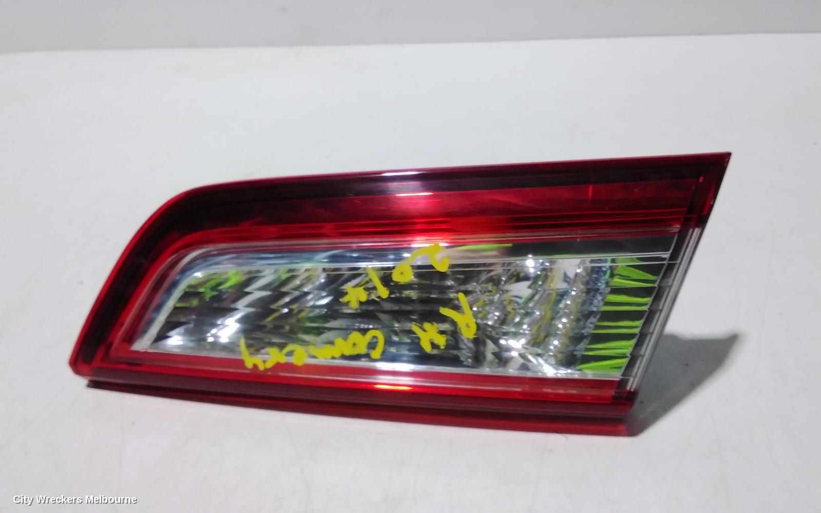 TOYOTA CAMRY REAR GARNISH, BOOTLID LAMP (RH SIDE), ASV50, 12/2011 - 05/2015