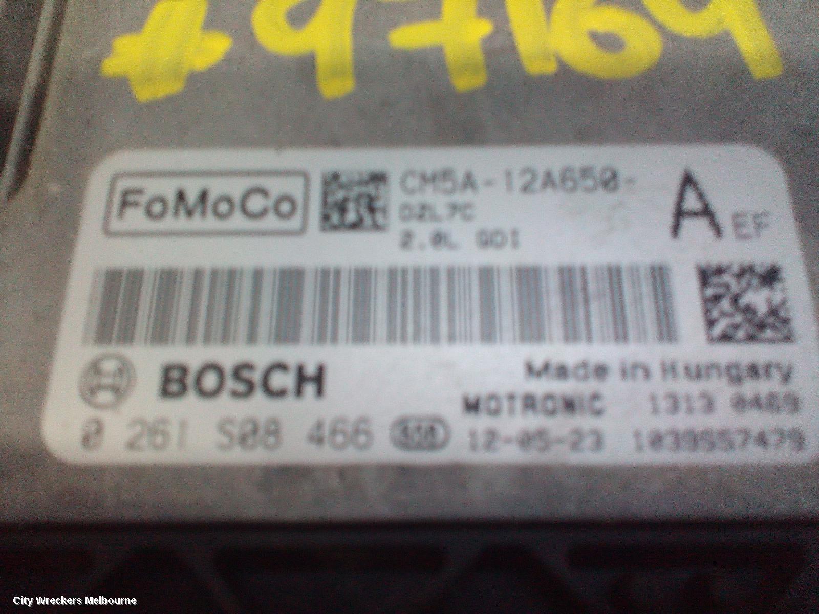 FORD FOCUS ECU, ENGINE ECU, 2.0, PETROL, NON TURBO, ECU ONLY, LW, 05/2011 - 08/2015