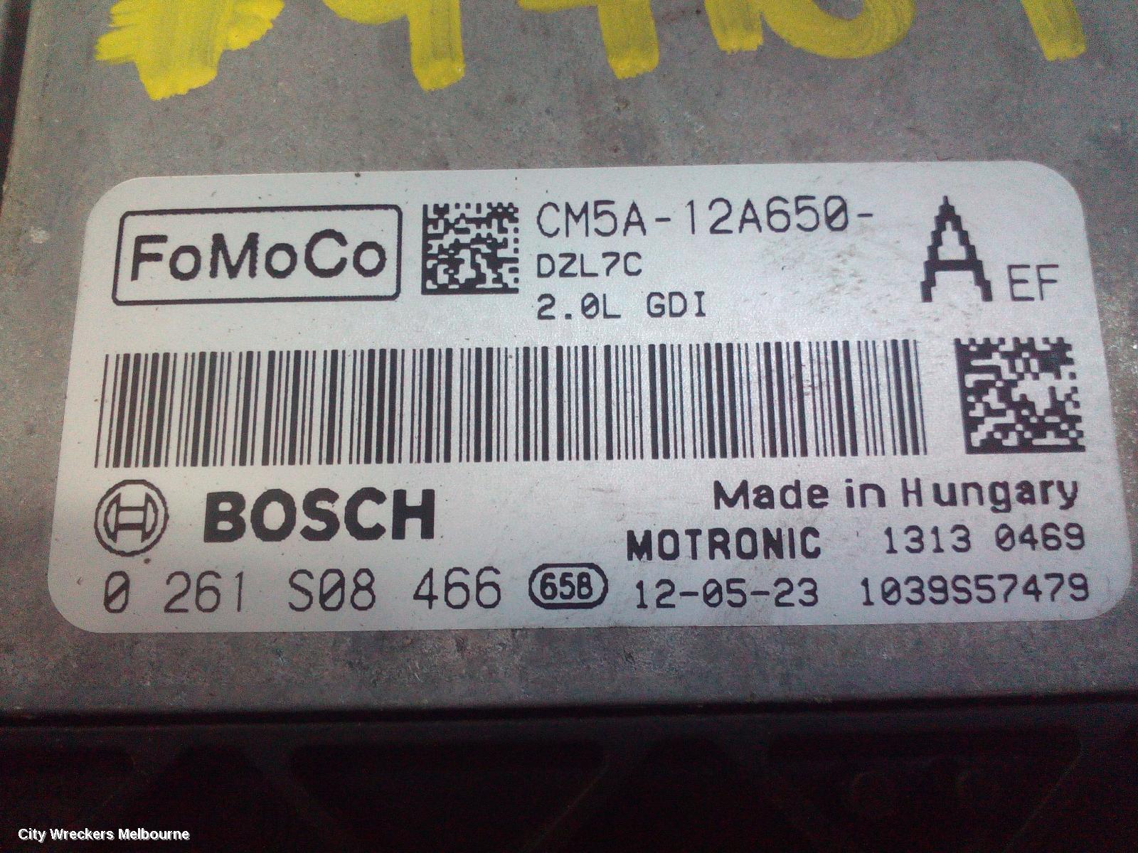 FORD FOCUS ECU, ENGINE ECU, 2.0, PETROL, NON TURBO, ECU ONLY, LW, 05/2011 - 08/2015