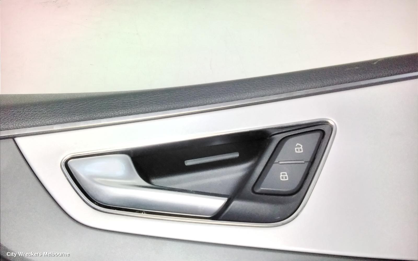 AUDI Q7 DOOR TRIM, LH FRONT, 4M, LEATHER, BLACK, 09/2015 - 03/2020