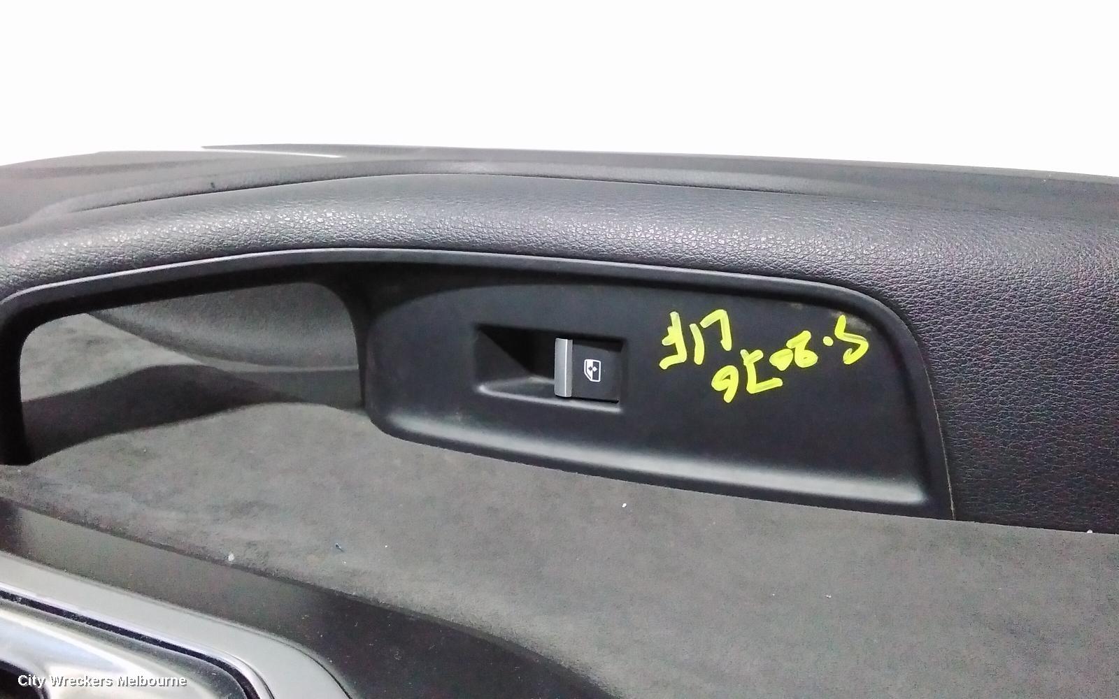 AUDI Q7 DOOR TRIM, LH FRONT, 4M, LEATHER, BLACK, 09/2015 - 03/2020
