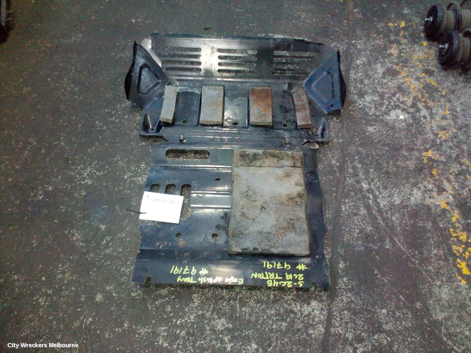 MITSUBISHI TRITON LOWER ENGINE SPLASH TRAY, MQ-MR, FULL ENGINE UNDERTRAY, 03/2015 - 10/2023