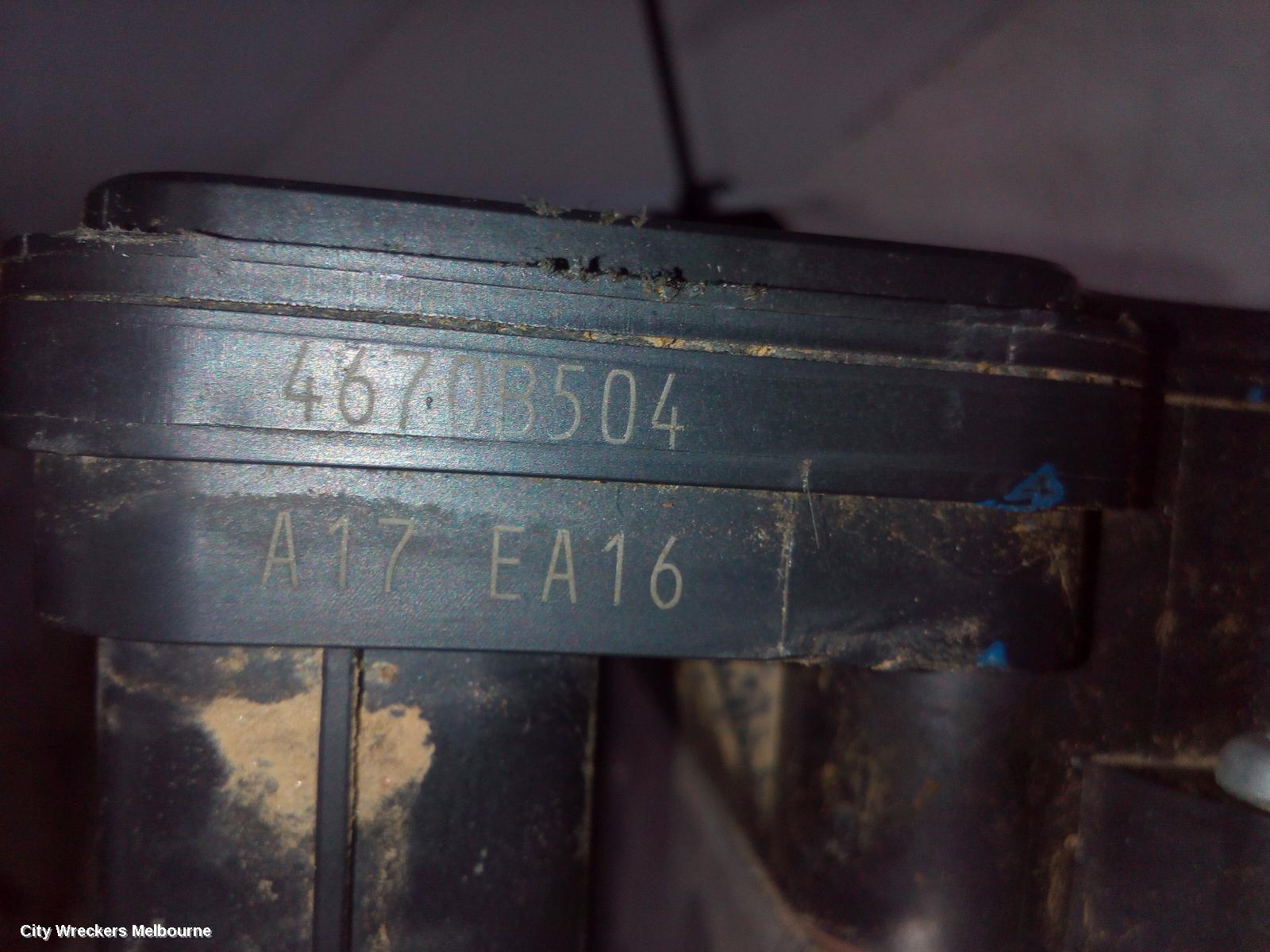 MITSUBISHI TRITON ABS PUMP/MODULATOR, MR, P/N 4670B504, 11/2018 ONWARDS