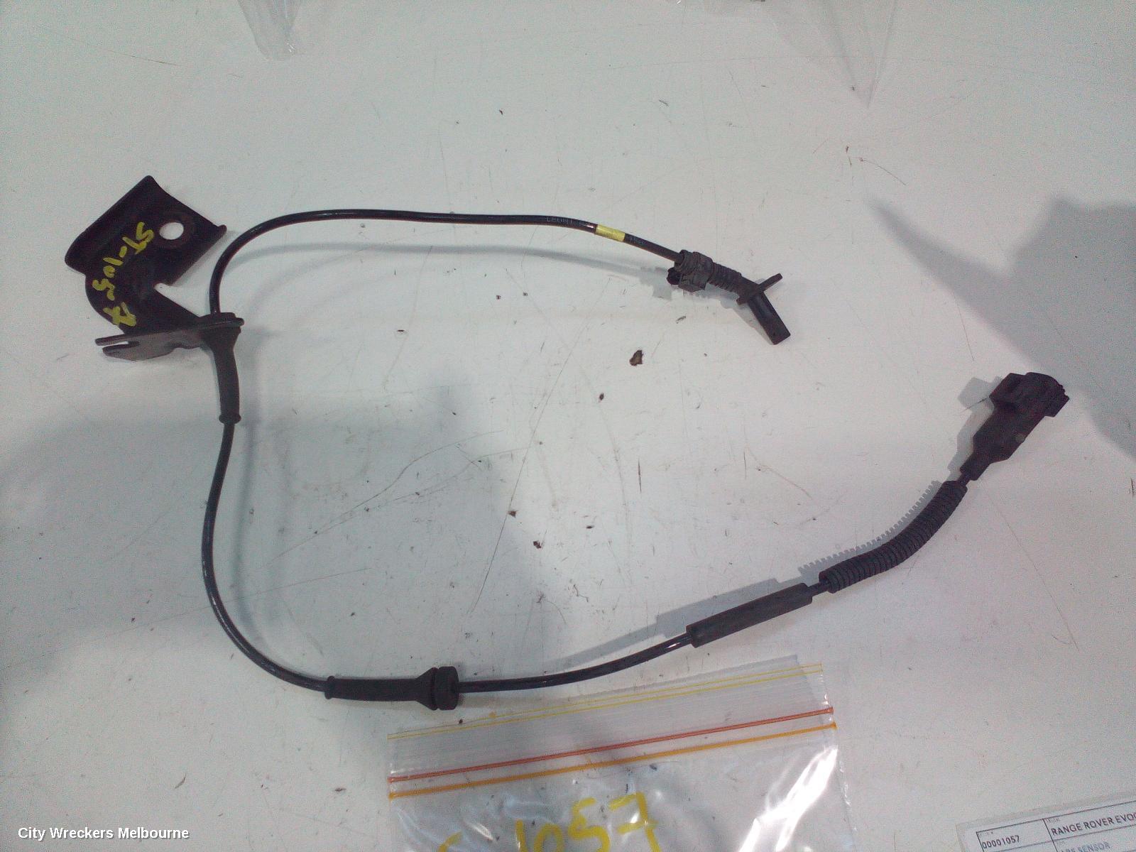 LAND ROVER RANGEROVER EVOQUE ABS SENSOR, L538, RH FRONT, 11/2011 - 01/2019