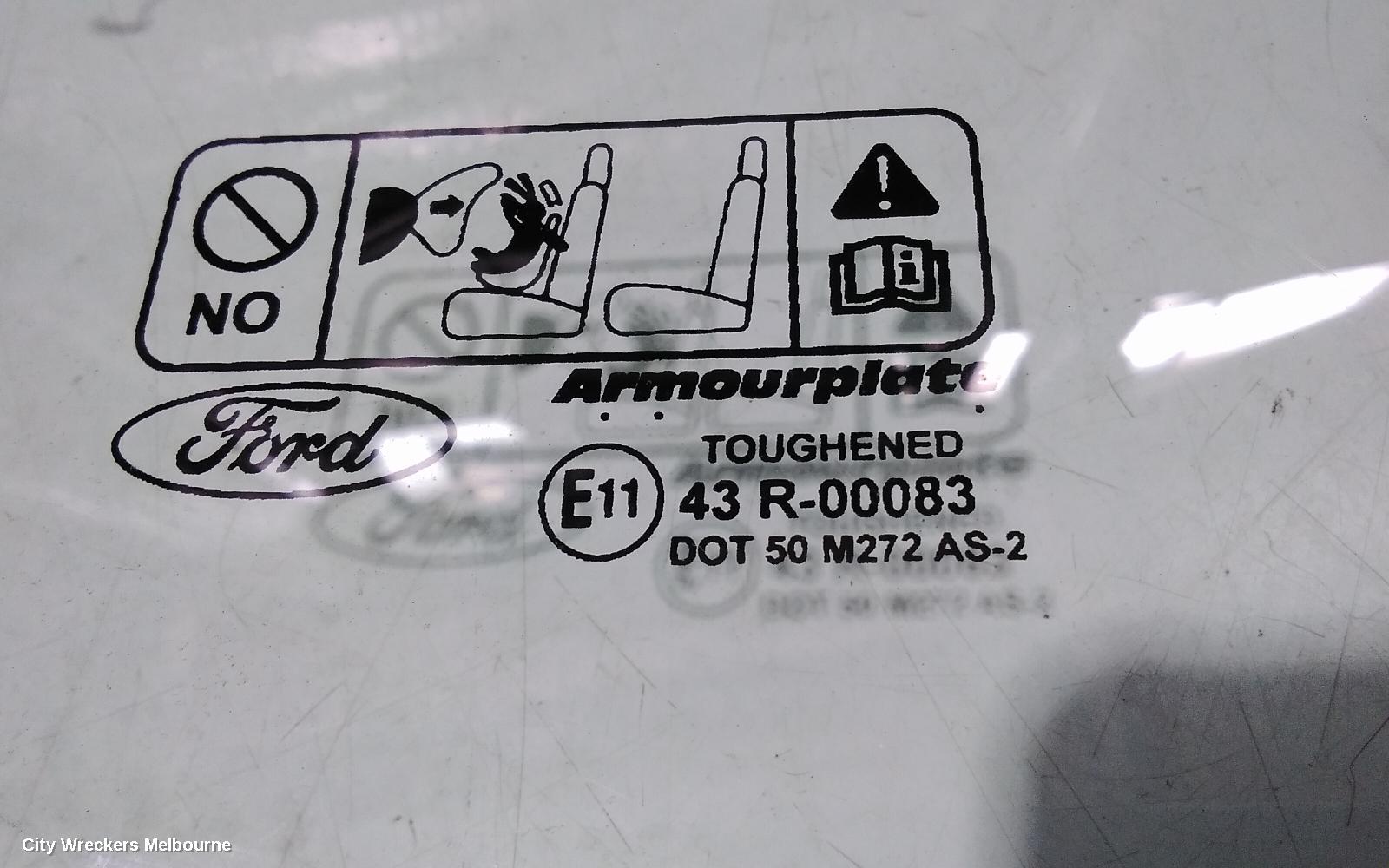 FORD FOCUS LEFT FRONT DOOR WINDOW, LS-LV, STANDARD TYPE, 06/2005 - 07/2011