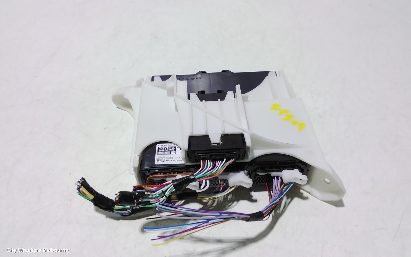 TOYOTA COROLLA ECU, HYBRID VEHICLE CONTROL ECU, ZWE211R, 07/2018 ONWARDS