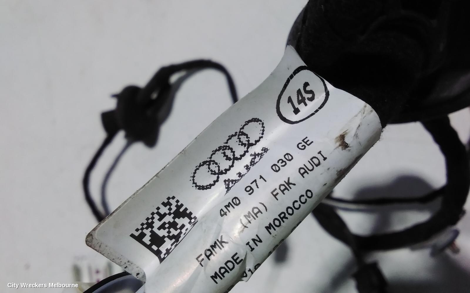 AUDI Q7 WIRE HARNESS, 4M, 07/2015 ONWARDS