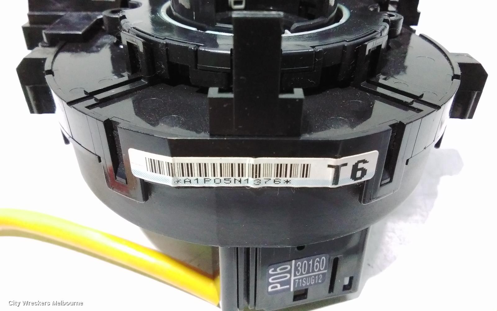 TOYOTA CAMRY AIRBAG MODULE/SENSOR, CLOCKSPRING, ASV50/AVV50, 12/2011 - 10/2017
