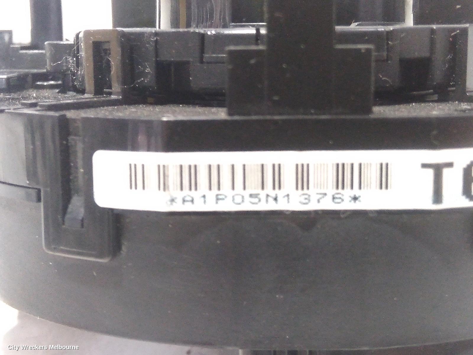 TOYOTA CAMRY AIRBAG MODULE/SENSOR, CLOCKSPRING, ASV50/AVV50, 12/2011 - 10/2017