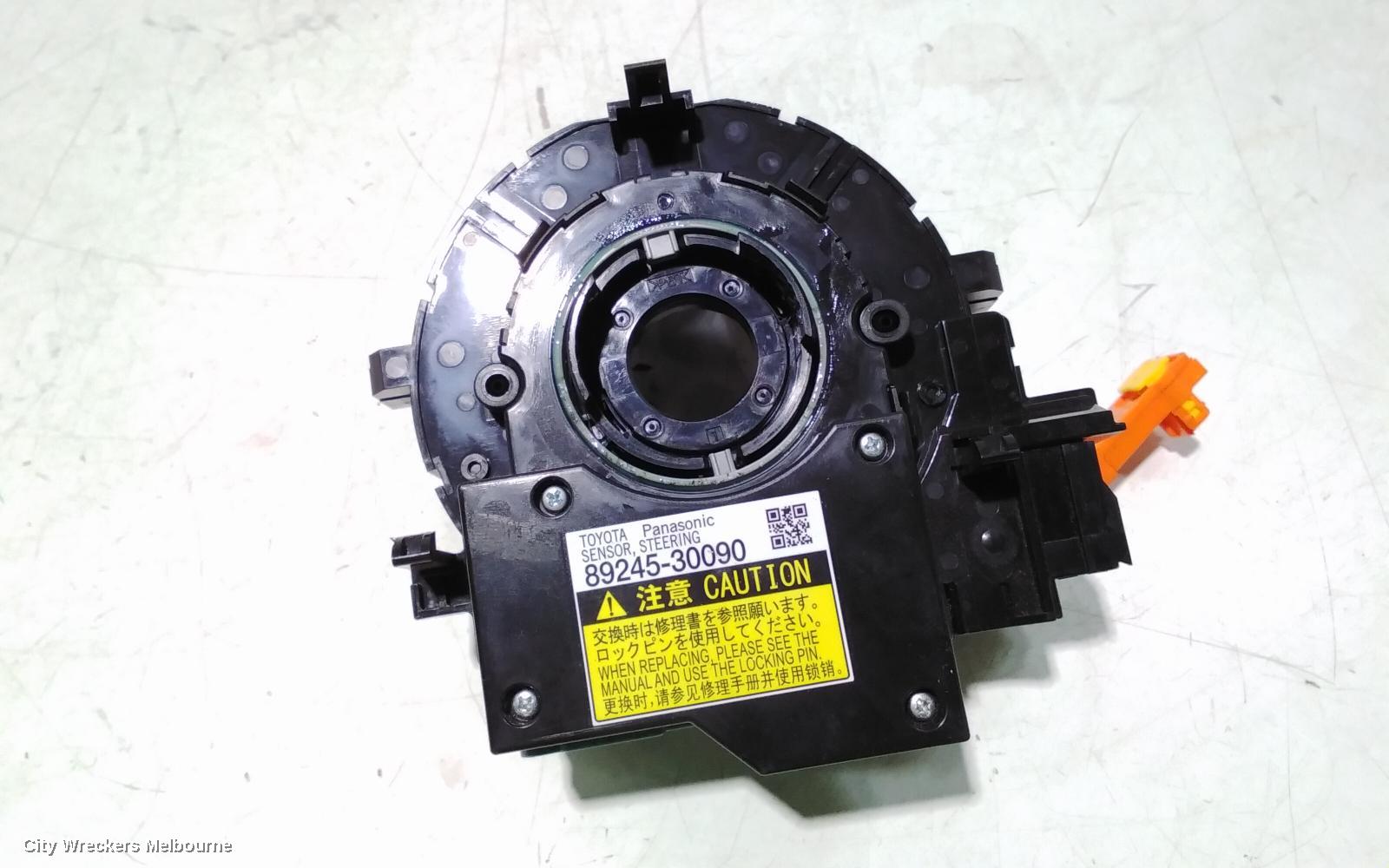 TOYOTA CAMRY AIRBAG MODULE/SENSOR, CLOCKSPRING, ASV50/AVV50, 12/2011 - 10/2017