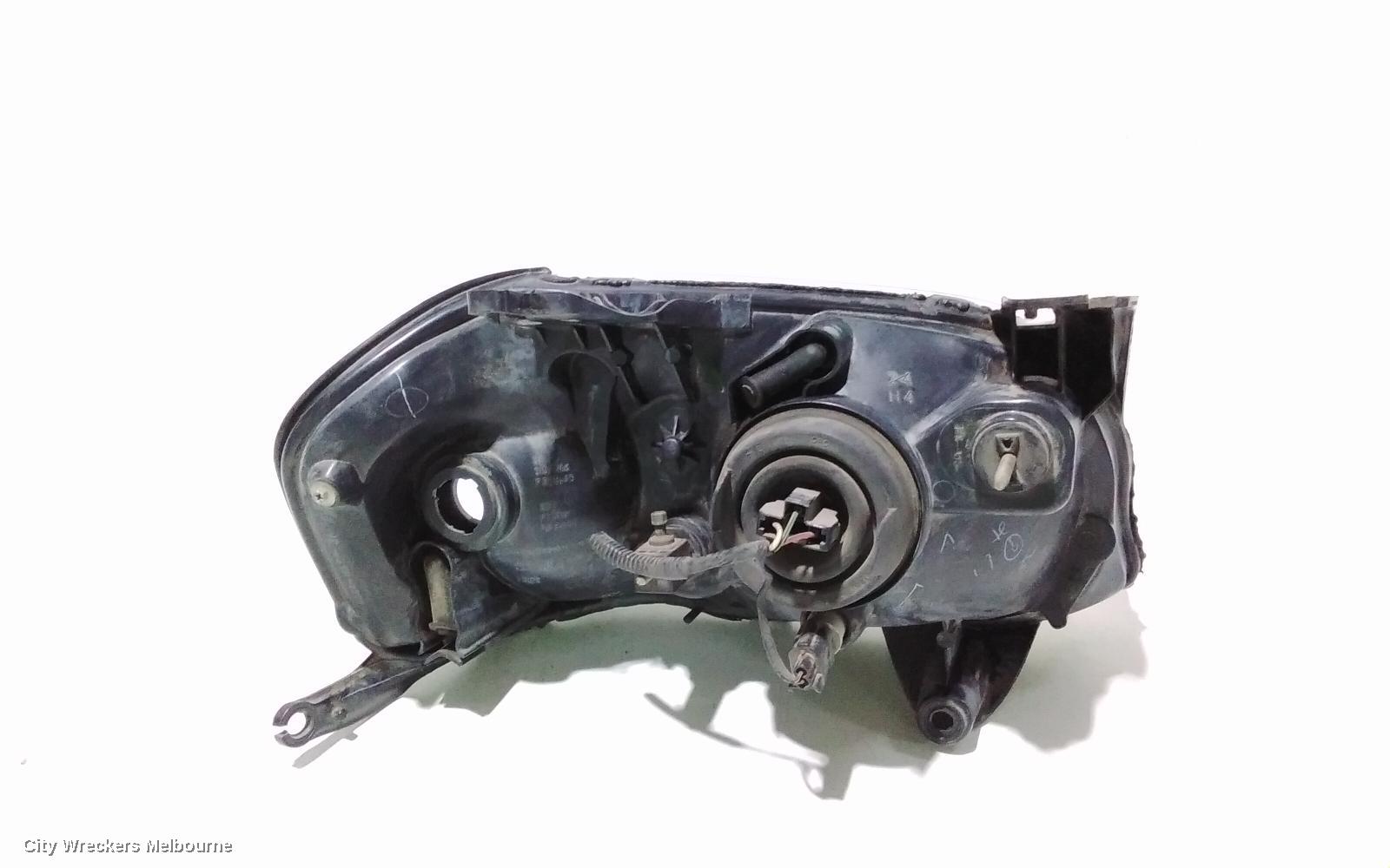 MAZDA TRIBUTE LEFT HEADLAMP, YU SERIES, 11/2003 - 06/2006