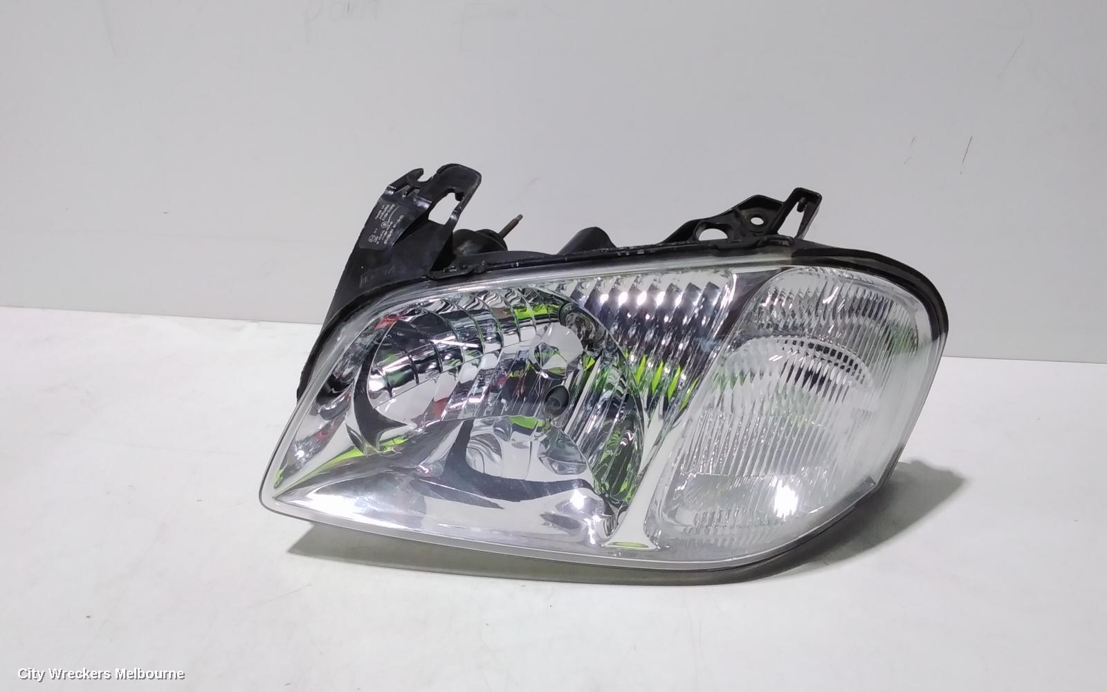 MAZDA TRIBUTE LEFT HEADLAMP, YU SERIES, 11/2003 - 06/2006