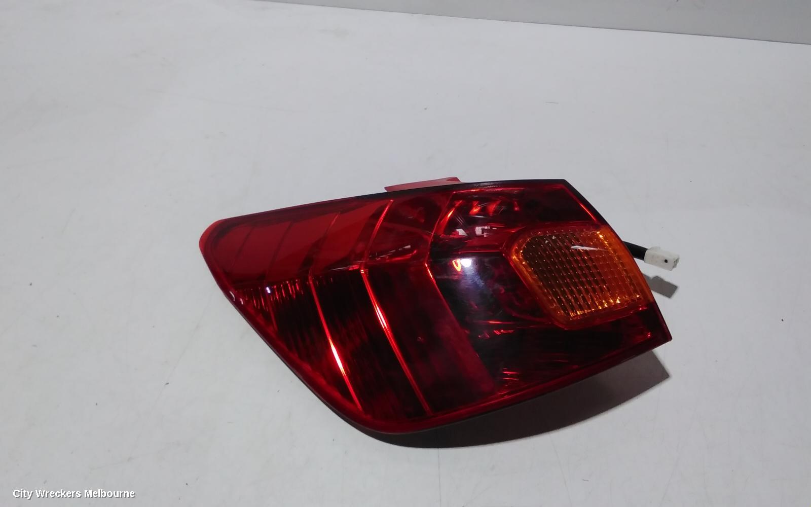 TOYOTA CALDINA LEFT TAILLIGHT, T240, RED TYPE, LENS# 21-57, 02-04 (IMPORT)