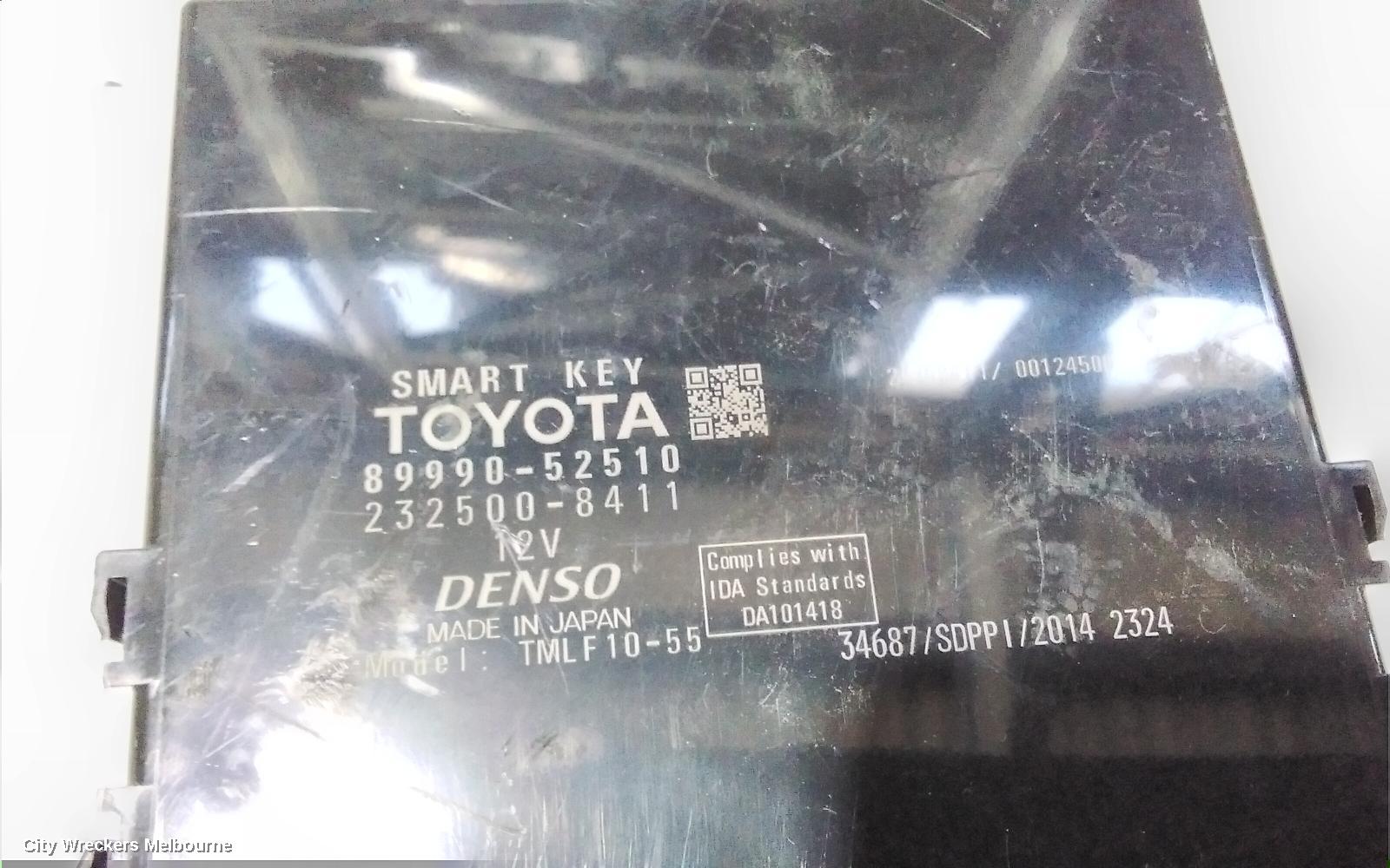 TOYOTA PRIUS IGNITION W/ KEY, NHP10, PRIUS C, 12/2011 - 03/2020