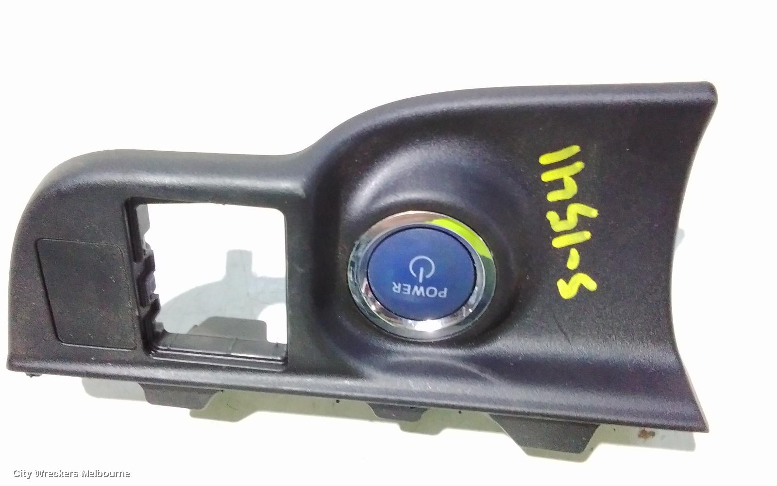 TOYOTA PRIUS IGNITION W/ KEY, NHP10, PRIUS C, 12/2011 - 03/2020