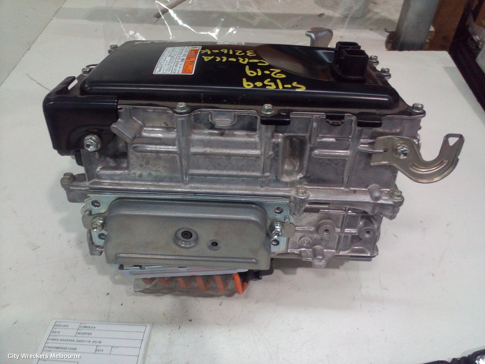 TOYOTA COROLLA INVERTER, HYBRID INVERTER, ZWE211R, 07/2018 ONWARDS