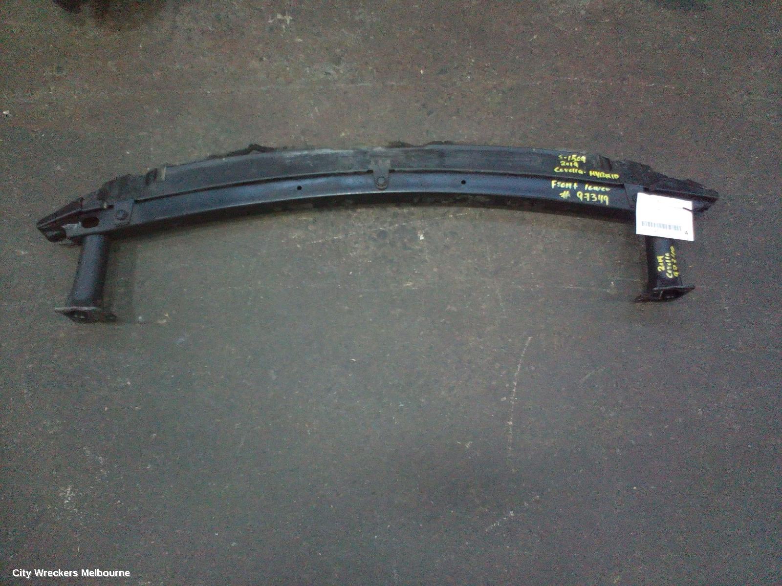 TOYOTA COROLLA F/BAR REINFORC/BRACK, LOWER ENERGY ABSORBER, E210, HATCH, 07/2018 ONWARDS