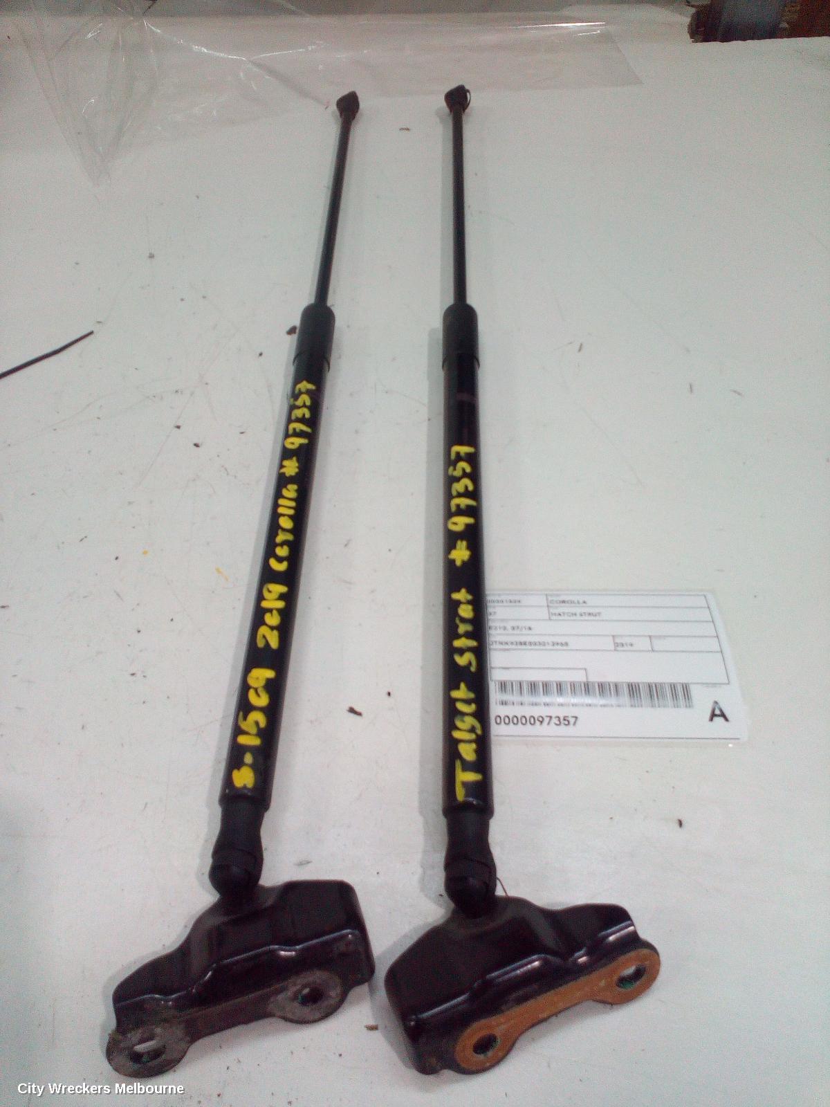 TOYOTA COROLLA HATCH STRUT, E210, 07/2018 ONWARDS
