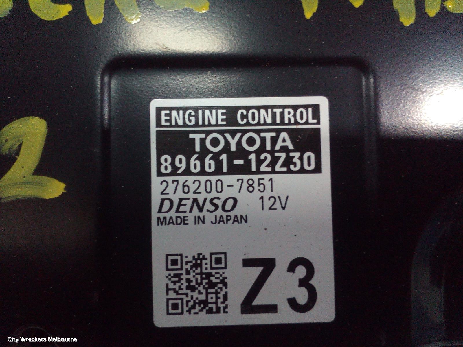 TOYOTA COROLLA ECU, ENGINE ECU, 1.8, PETROL, 2ZR-FXE, HYBRID, ECU ONLY, ZWE211R, 07/2018 ONWARDS