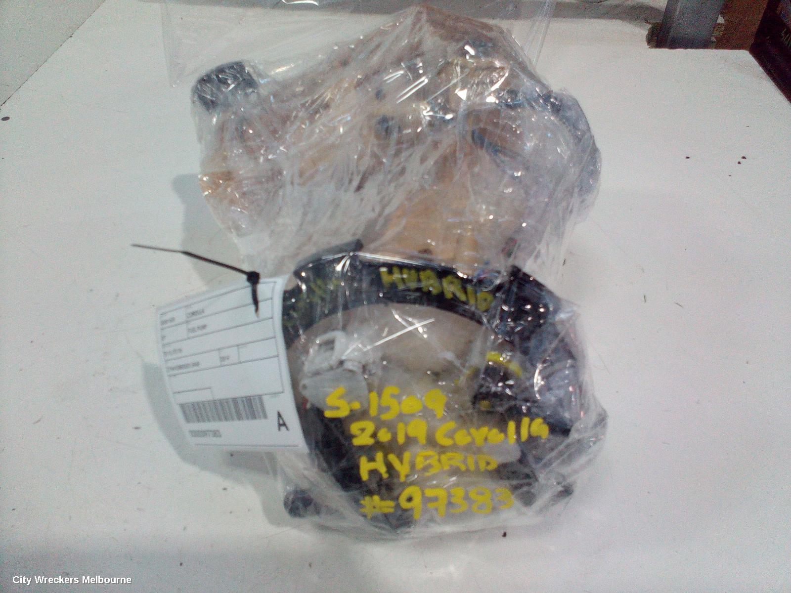 TOYOTA COROLLA FUEL PUMP, E210, 07/2018 ONWARDS
