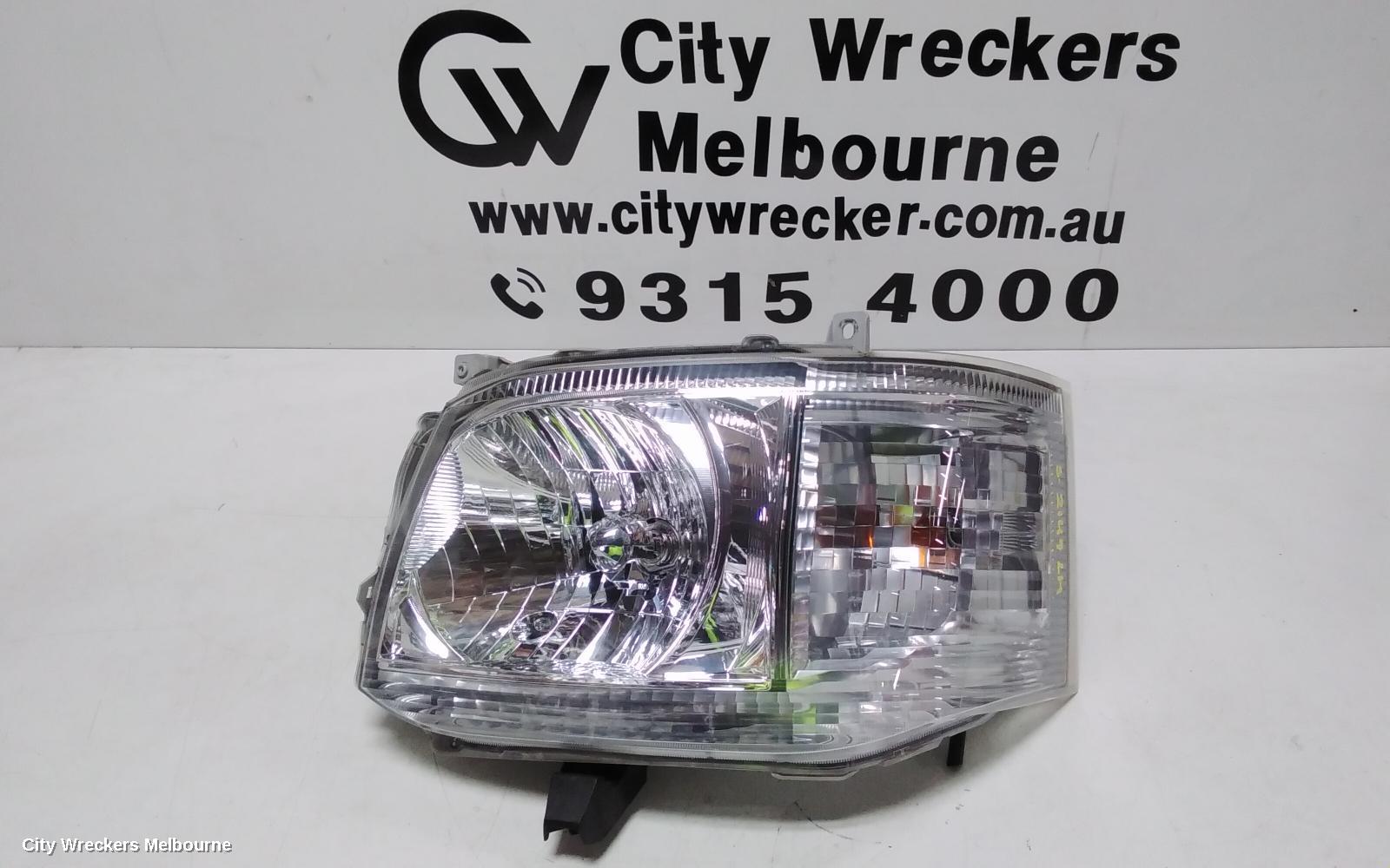 TOYOTA HIACE LEFT HEADLAMP, TRH/KDH, SLWB, 08/2010 - 12/2013
