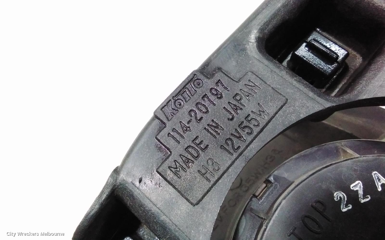 SUBARU IMPREZA LEFT INDICATOR/FOG/SIDE, BUMPER FOGLAMP, G3, STANDARD/WRX TYPE, 04/2007 - 06/2010