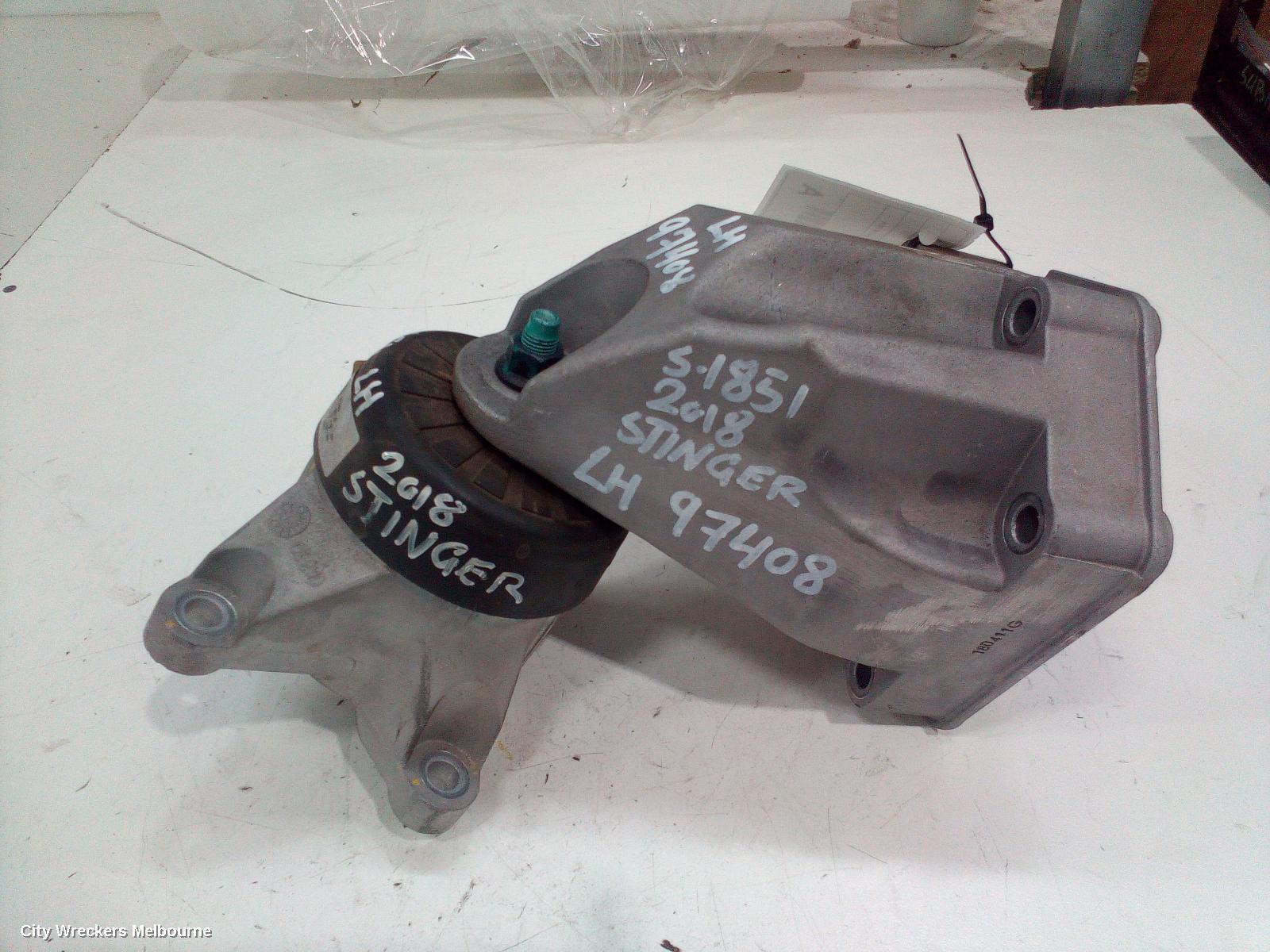 KIA STINGER MOUNT, CK, 06/2017 - 04/2023