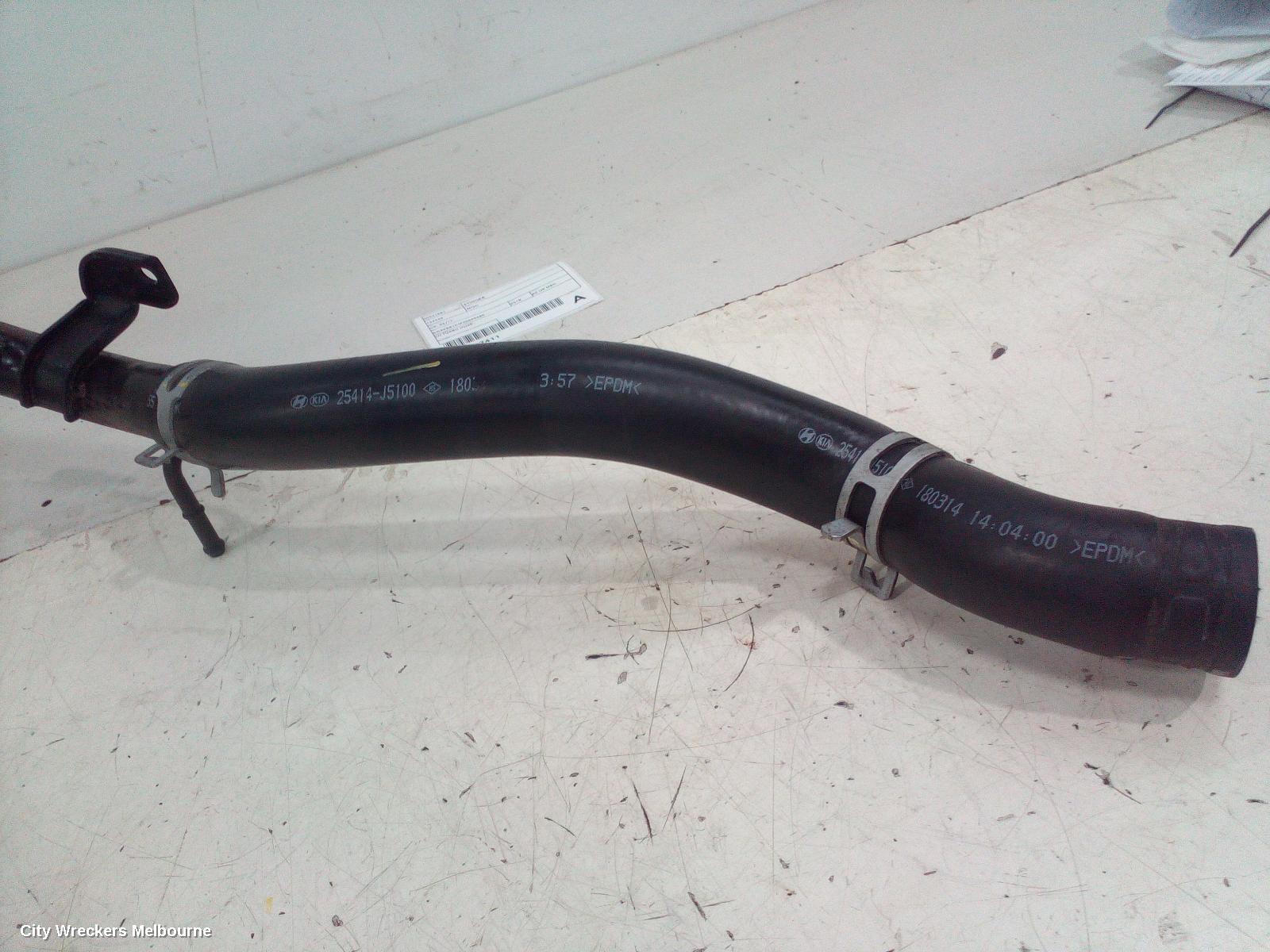 KIA STINGER, CK, 06/2017 - 04/2023, LH TURBO HOSE: 97411
