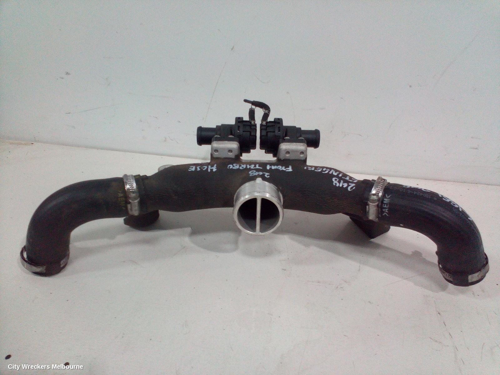 KIA STINGER, CK, 06/2017 - 04/2023, FRONT TURBO HOSE : 97413
