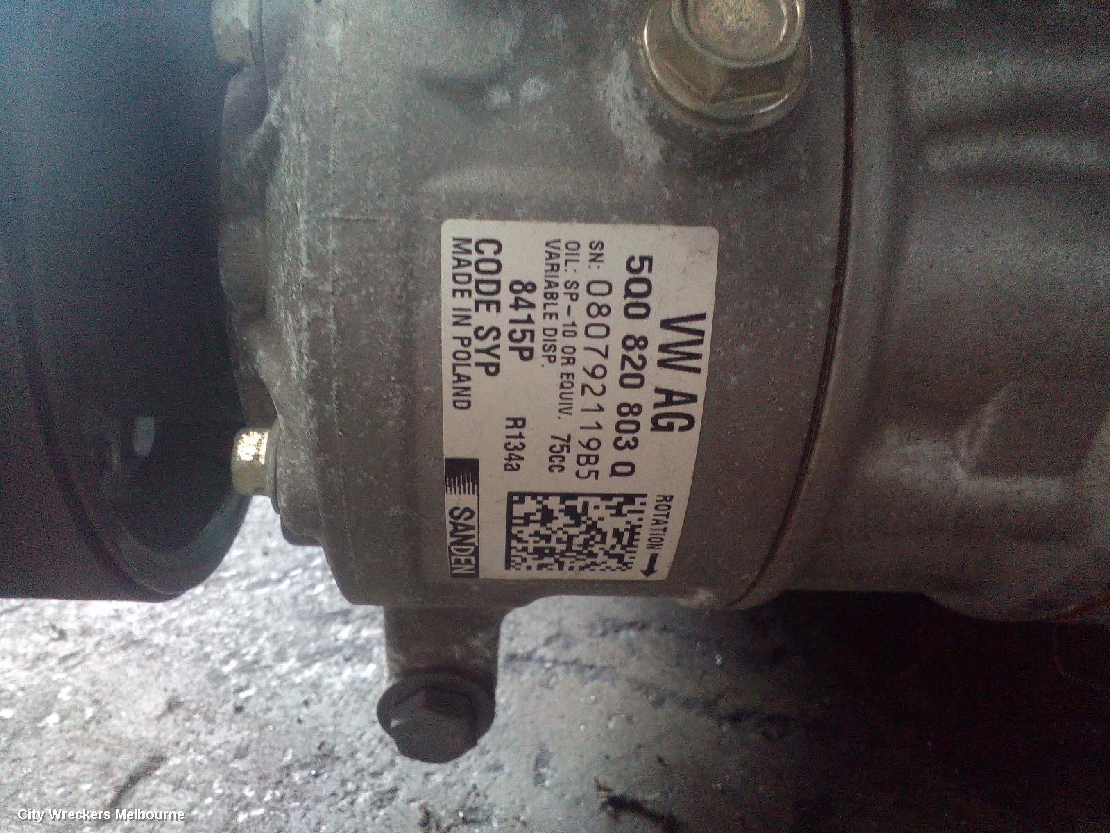 VOLKSWAGEN T-CROSS A/C COMPRESSOR, PETROL, 1.0, TURBO, DKJA CODE, C1, 01/2020 ONWARDS