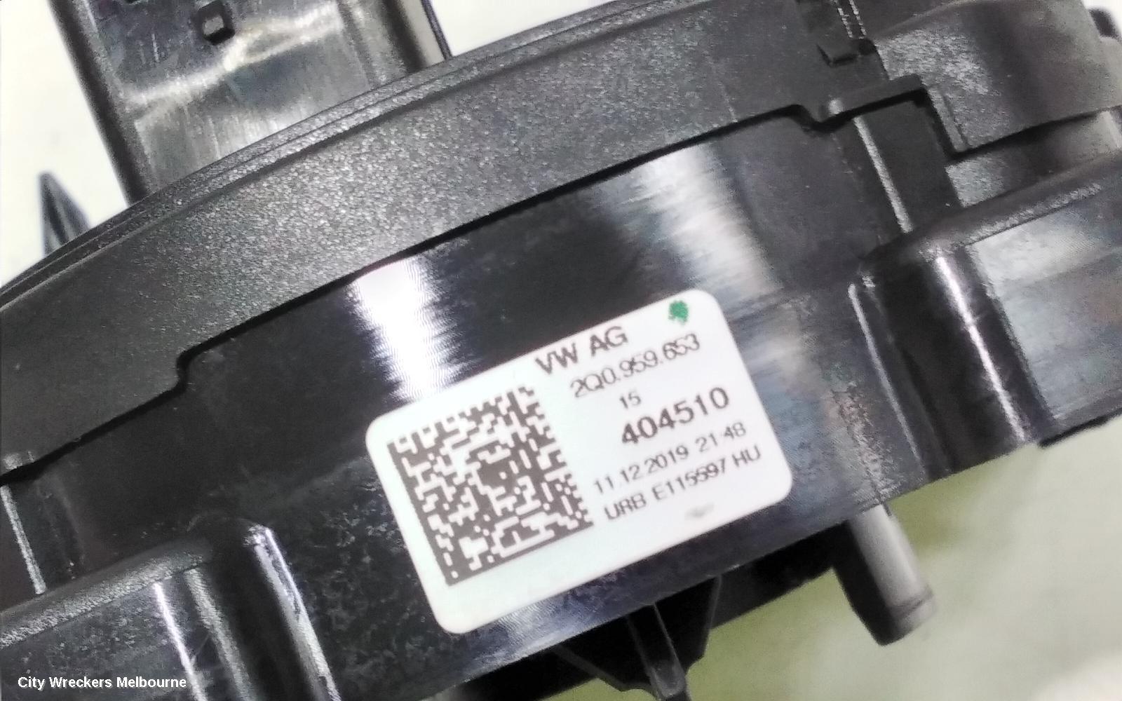 VOLKSWAGEN T-CROSS AIRBAG MODULE/SENSOR, CLOCKSPRING, C1, 01/2020 ONWARDS
