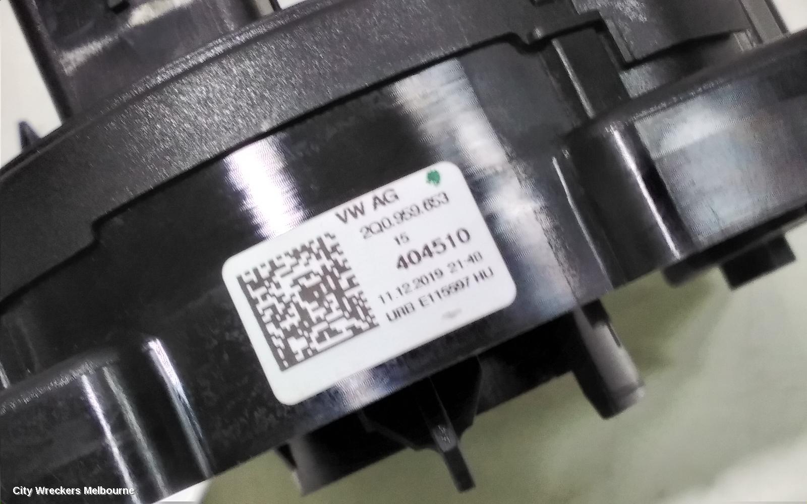 VOLKSWAGEN T-CROSS AIRBAG MODULE/SENSOR, CLOCKSPRING, C1, 01/2020 ONWARDS