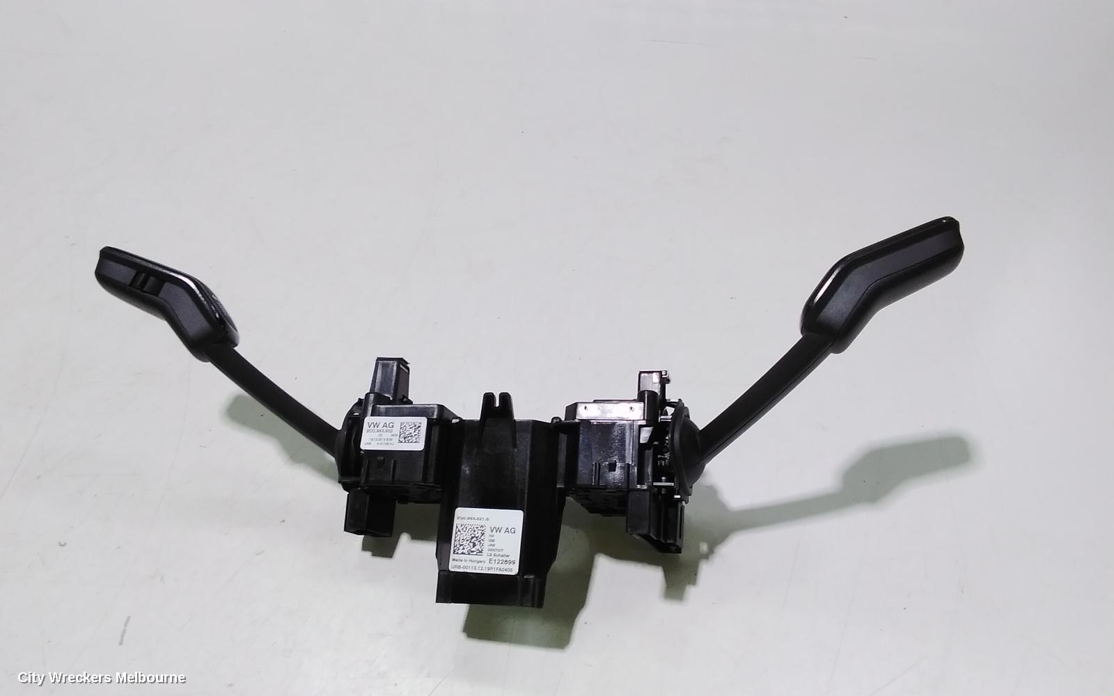 VOLKSWAGEN T-CROSS COMBINATION SWITCH, COMBINATION SWITCH ASSY, P/N 2Q0953502, C1, 01/2020 ONWARDS