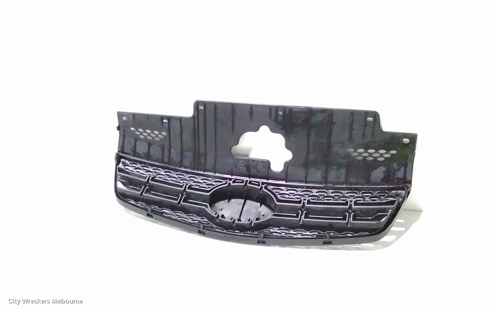 KIA RIO GRILLE, RADIATOR GRILLE, JB, HATCH, 08/2005 - 07/2009