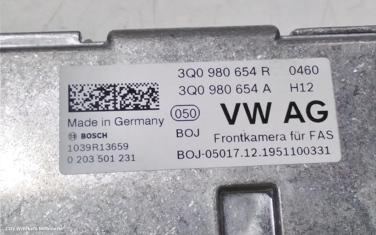 VOLKSWAGEN T-CROSS REVERSE CAMERA, C1, FRONT RADAR SENSOR, 01/2020 ONWARDS
