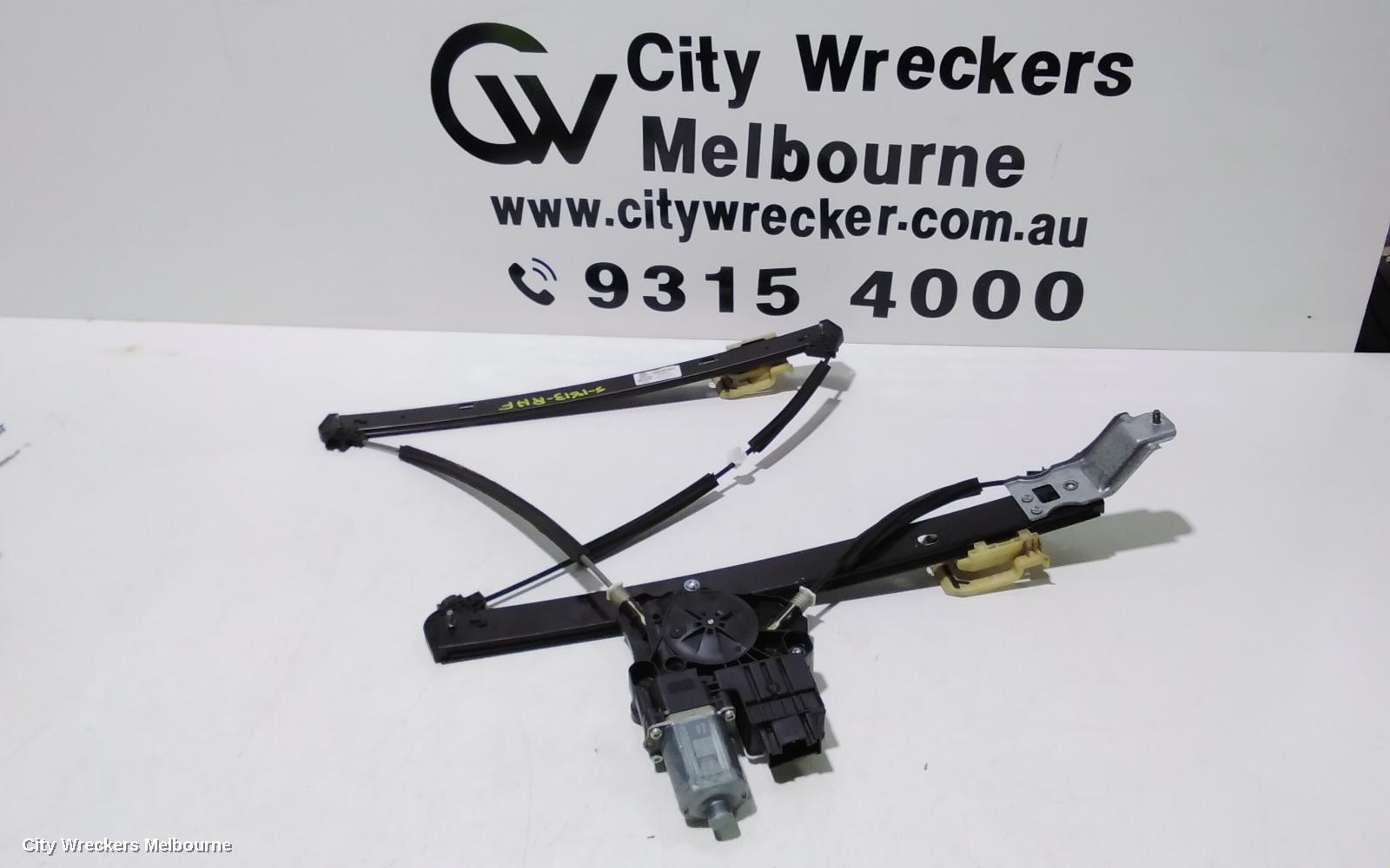 VOLKSWAGEN T-CROSS RIGHT FRONT WINDOW REG/MOTOR, C1, 01/2020 ONWARDS
