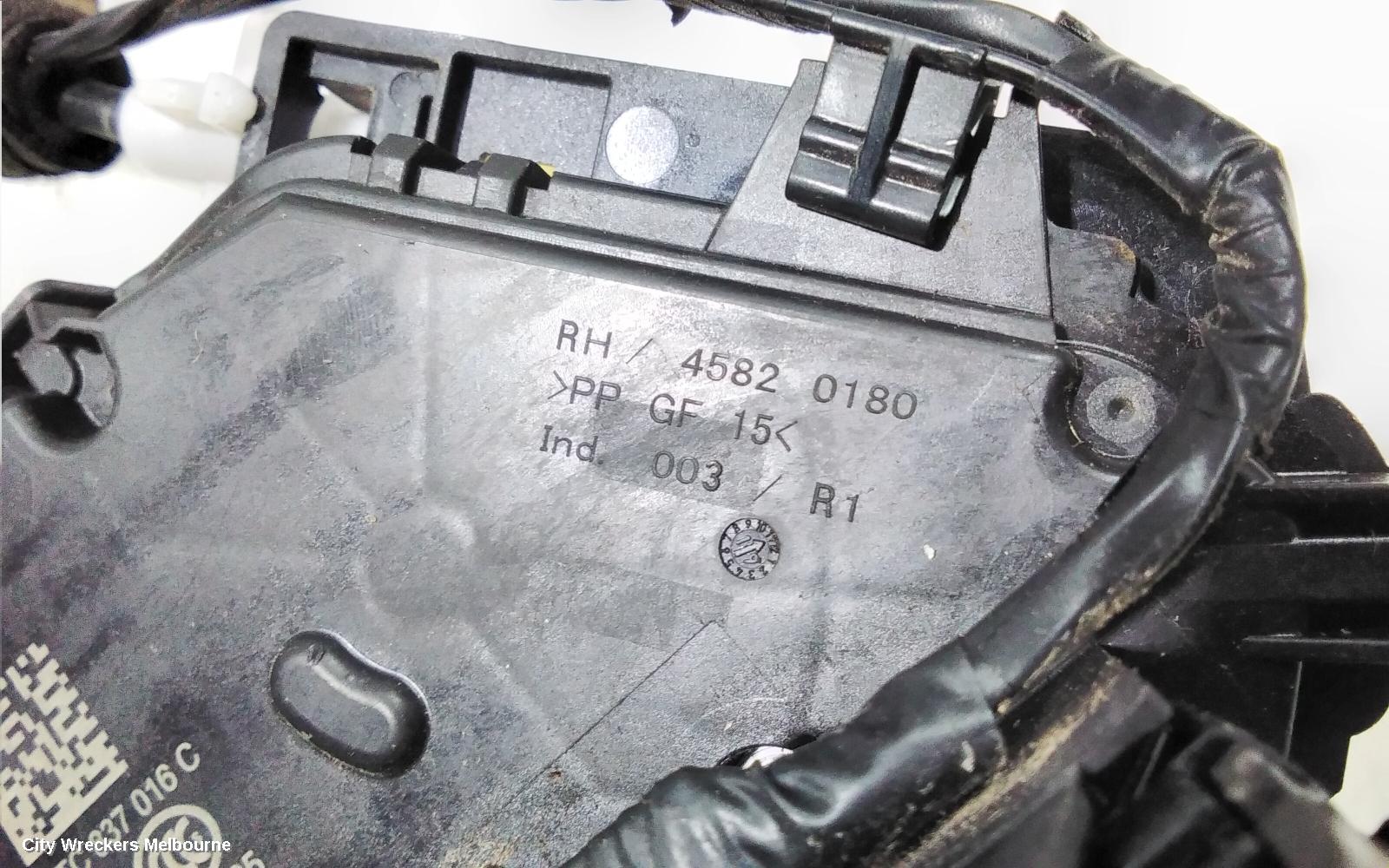 VOLKSWAGEN T-CROSS DOOR/BOOT/GATE LOCK, RH FRONT, C1, 01/2020 ONWARDS
