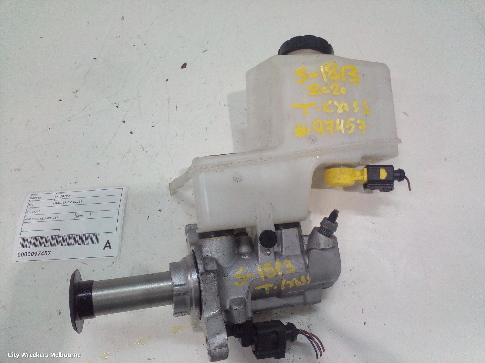 VOLKSWAGEN T-CROSS MASTER CYLINDER, C1, 01/2020 ONWARDS