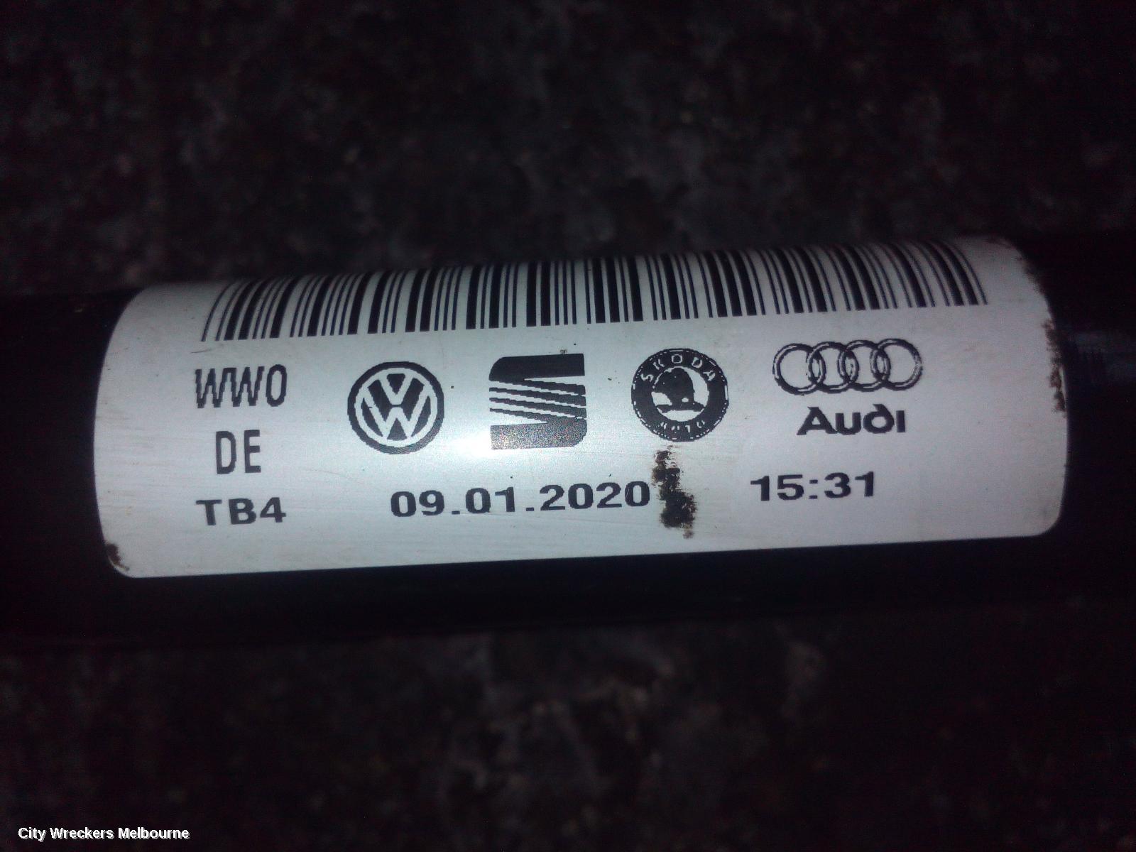 VOLKSWAGEN T-CROSS LEFT DRIVESHAFT, FRONT, PETROL, 1.0, TURBO, DKJA/DXUA CODE, C1, 01/2020 ONWARDS