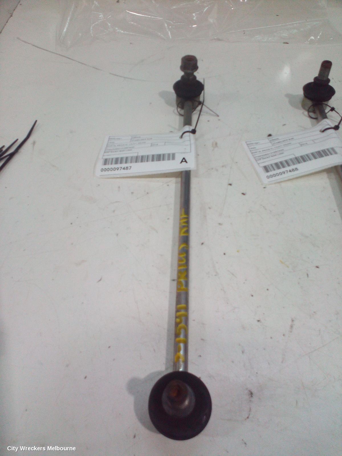 TOYOTA PRIUS STABILISER BAR, NHP10, PRIUS C, 12/2011 - 03/2020