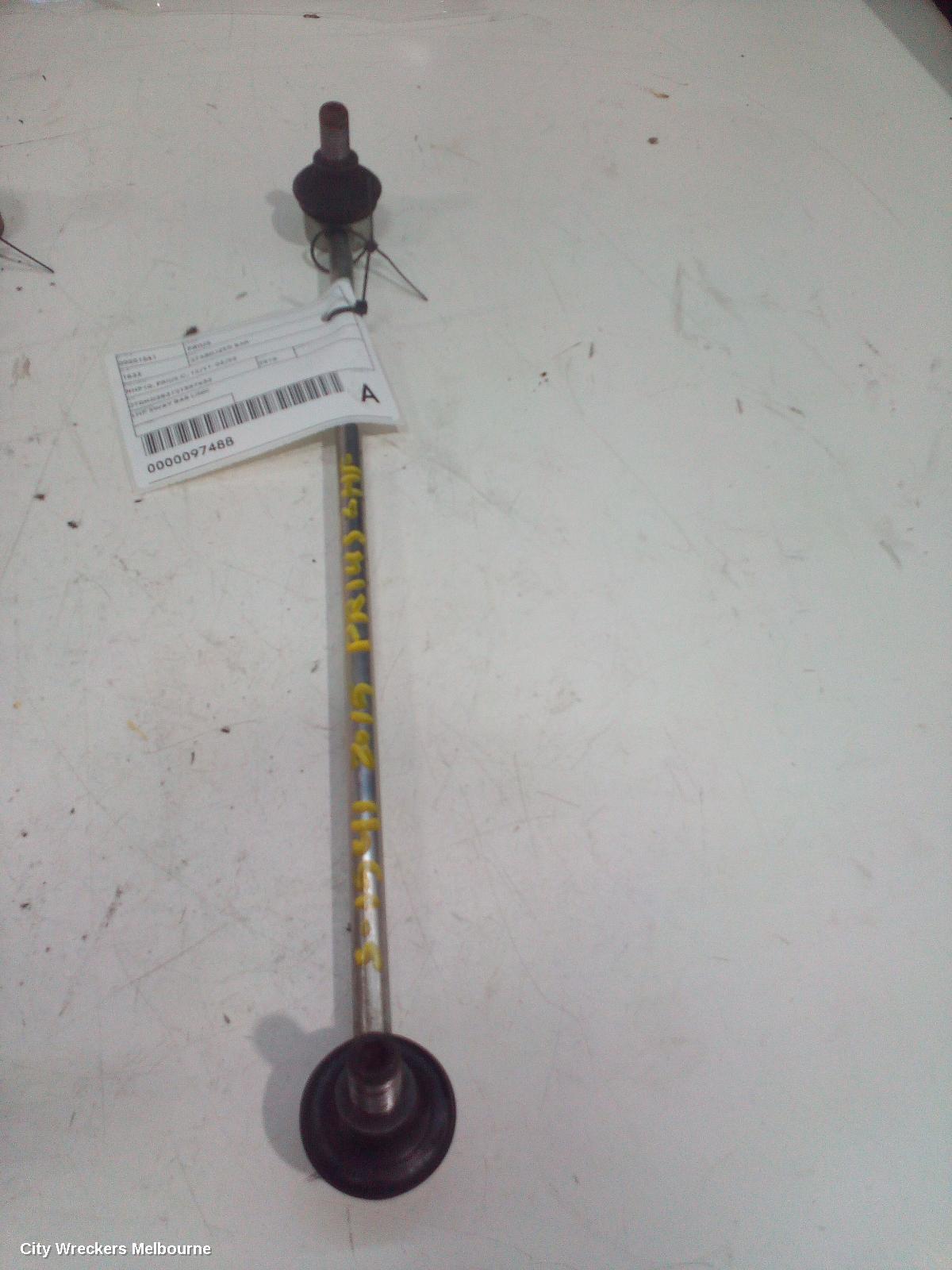 TOYOTA PRIUS STABILISER BAR, NHP10, PRIUS C, 12/2011 - 03/2020