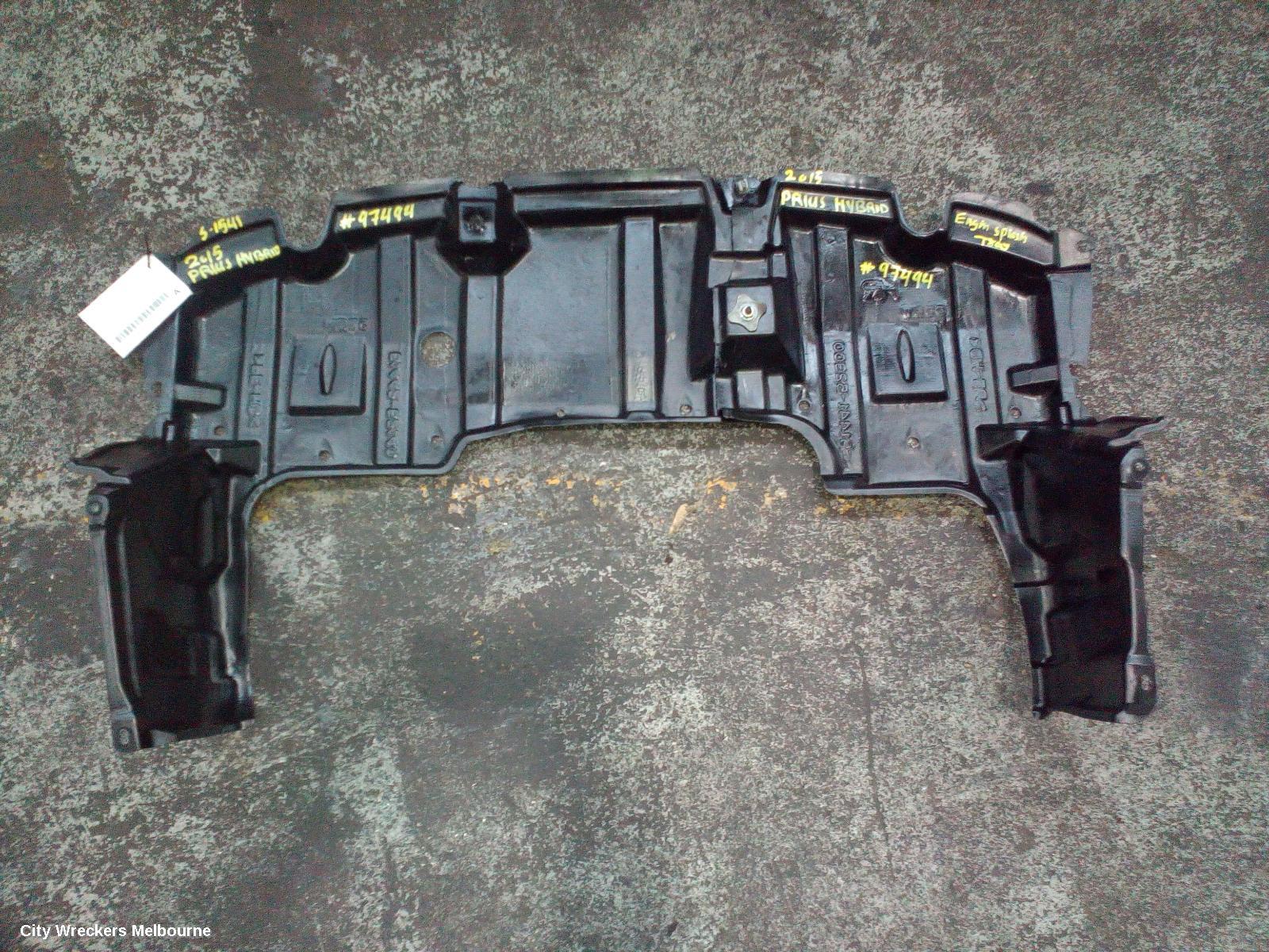 TOYOTA PRIUS LOWER ENGINE SPLASH TRAY, ZVW30R, 07/2009 - 12/2015
