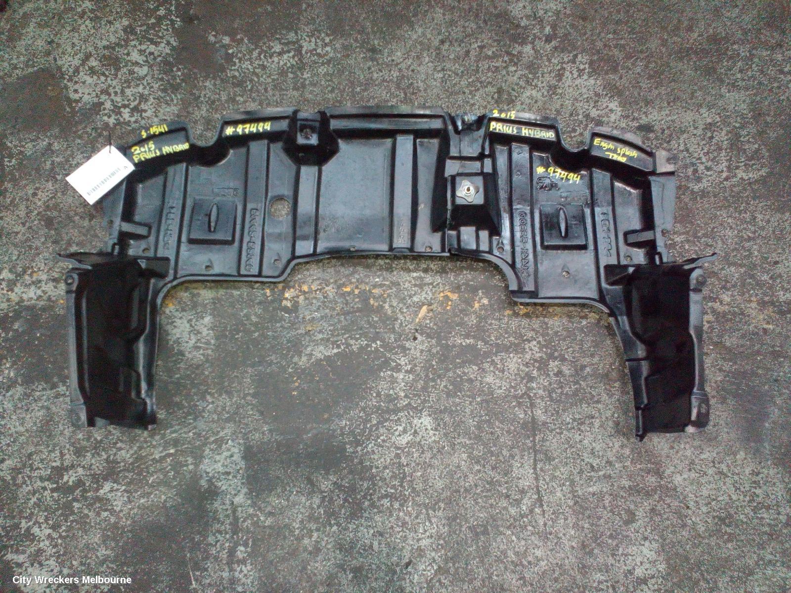 TOYOTA PRIUS LOWER ENGINE SPLASH TRAY, ZVW30R, 07/2009 - 12/2015