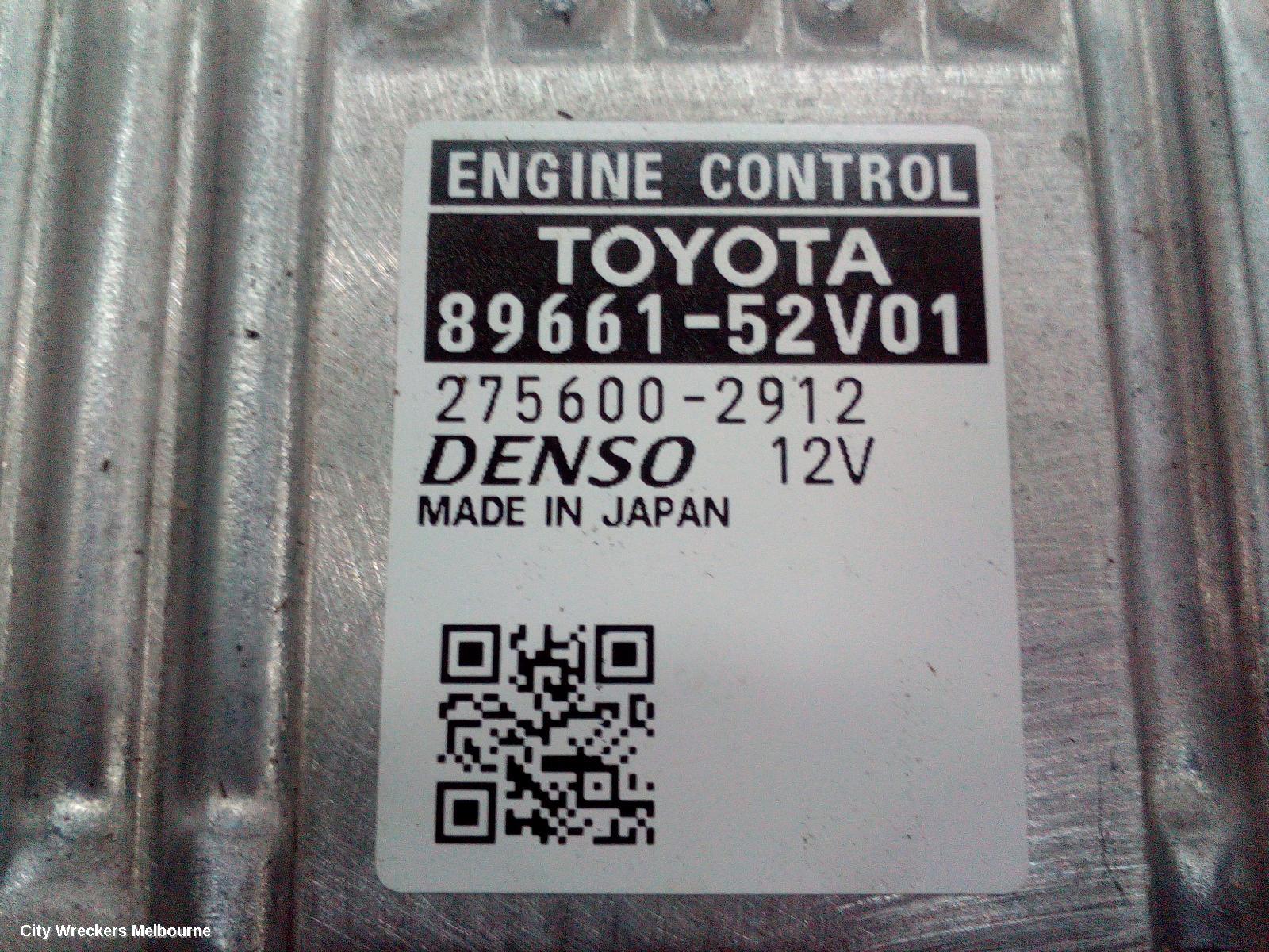 TOYOTA PRIUS ECU, NHP10R, ENGINE ECU, 1.5, PETROL, ECU ONLY, 12/2011 - 03/2020