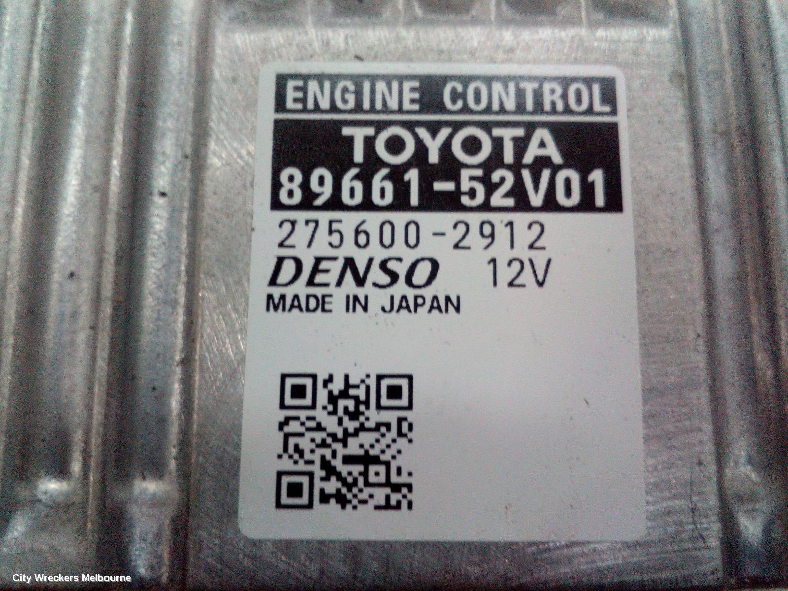 TOYOTA PRIUS ECU, NHP10R, ENGINE ECU, 1.5, PETROL, ECU ONLY, 12/2011 - 03/2020