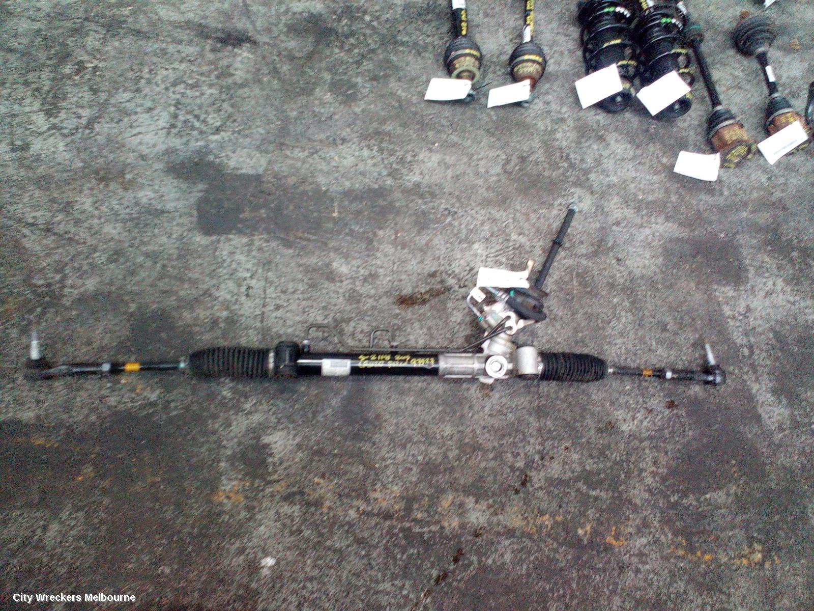 HOLDEN CRUZE STEERING BOX/RACK, JH, HYDRAULIC, 03/2011 - 01/2017