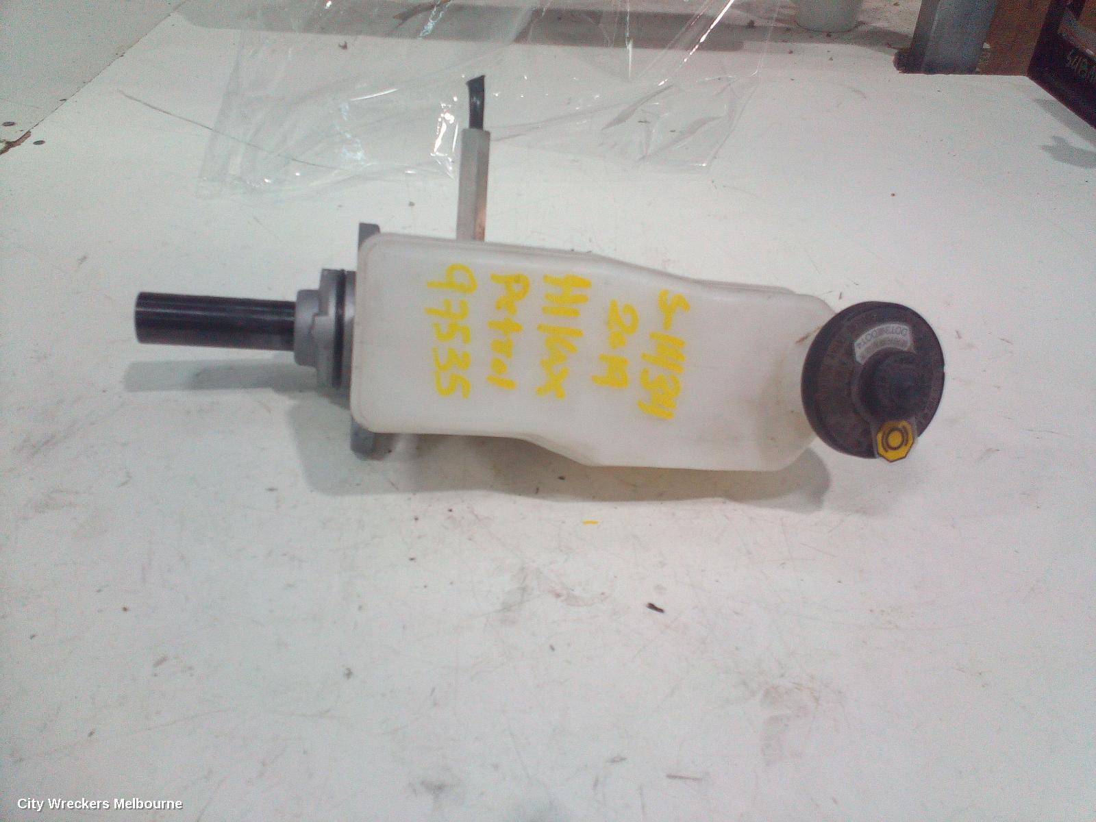 TOYOTA HILUX MASTER CYLINDER, 06/2015 - 09/2025